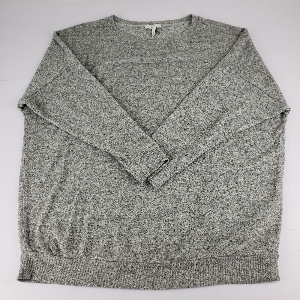 Joie JENNINA Dolman Sleeve Sweatshirt Sweater Crewneck Women's Medium Gray